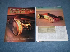 GM So-Cal Speed Shop Belly Tank Bonneville Race Car Article "Tank 28 Redux"
