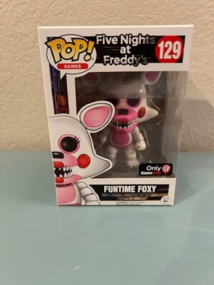 Funtime Foxy Five Nights At Freddy's GameStop Exclusive Funko Pop #129 2016 