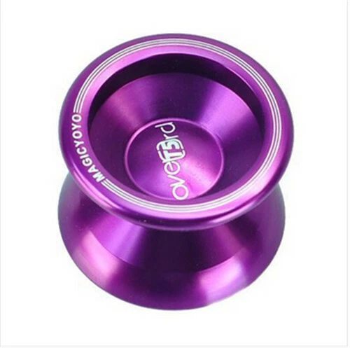Jouet yo yo professionnel violet alliage Overlord aluminium MAGICYOYO T5 pour jo