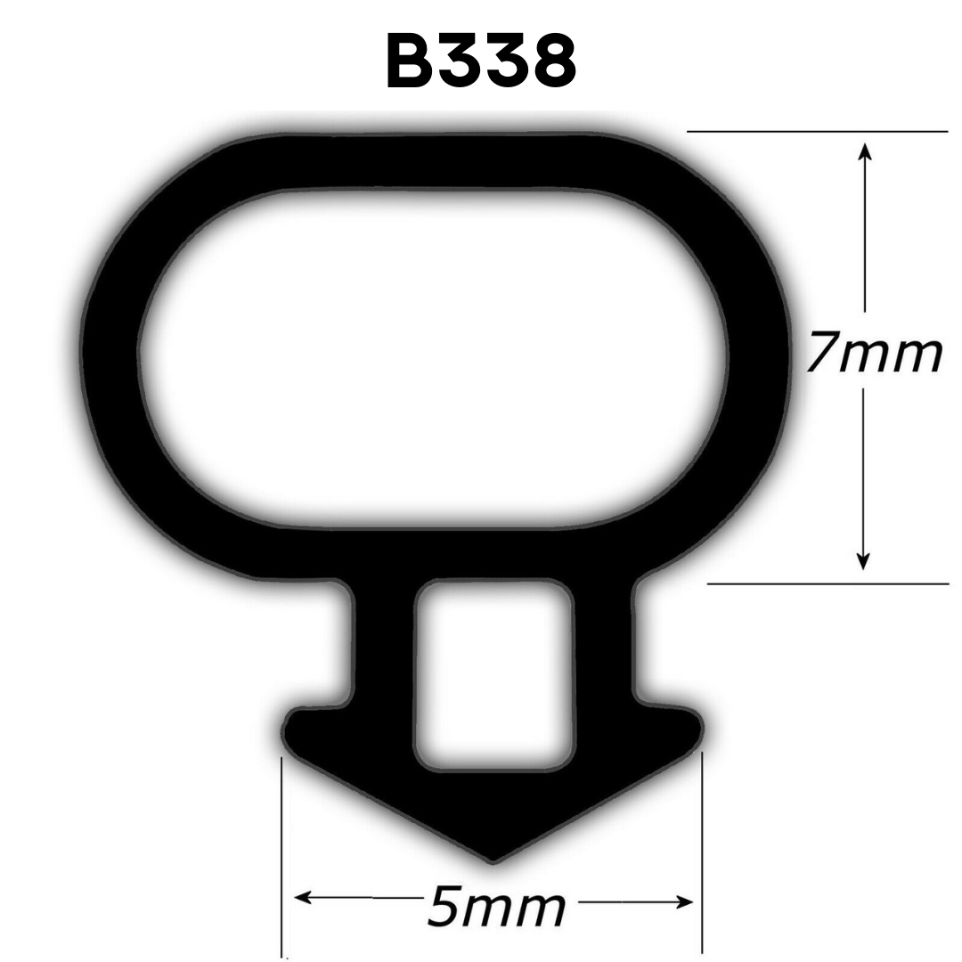 20m/25m UPVC Window Door Gasket Seal Double Glazing Bubble Rubber Repair Draught eBay