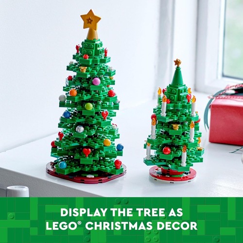 LEGO Christmas Tree Toy Building Set for Kids, Collectible Holiday Decor, 2 Buil - Picture 5 of 7