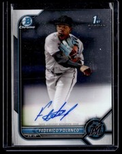 2022 Bowman Chrome Federico Polanco Auto