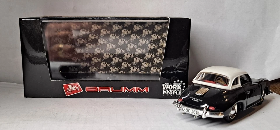 2353. BRUMM Lotto di 2 modelli 356 Cabriolet Hardtop  R314-01/R314-02 - Immagine 4 di 4