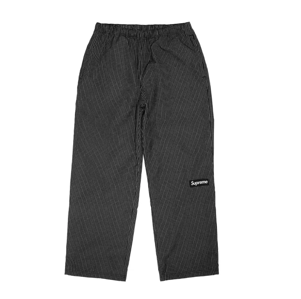 TAILLE LARGE   Pantalon de survêtement ripstop réfléchissant SUPREME SS25 neuf scellé