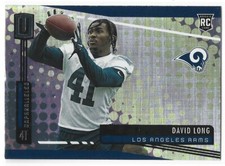 DAVID LONG 2019 UNPARALLELED ROOKIE RAMS MICHIGAN WOLVERINES
