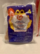 McDonalds Happy Meal 1999 Ty Teenie Beanie Babies  4 Spunky the Cocker Spaniel
