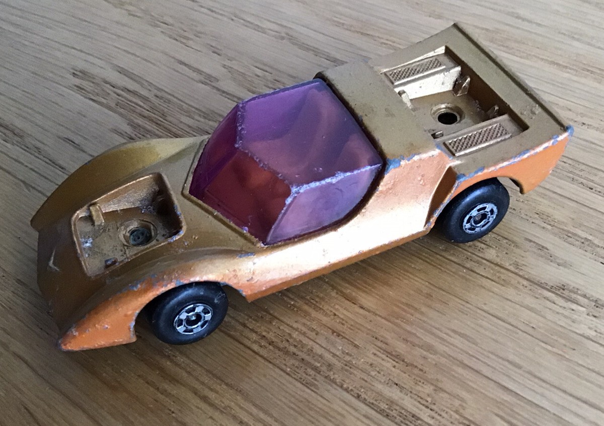 Matchbox Superfast No 4 Gruesome Twosome - Boîte Carton - Collection - Occasion