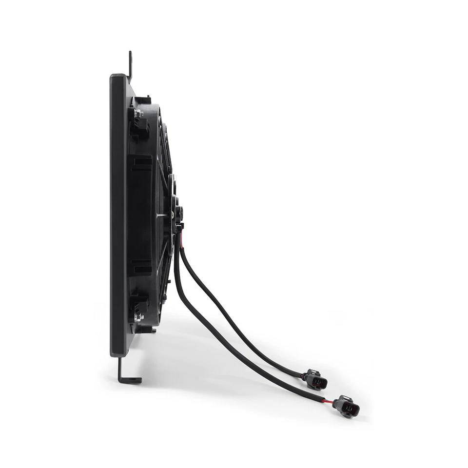 Mishimoto Aluminum Fan Shroud Kit Compatible With Acura RSX 2002-2006, Black - Image 3 of 3