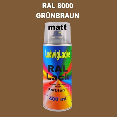 Lackstift RAL 8000 Grünbraun. Glänzend, seidenmatt o. matt / Kfz, Hol Lackstift RAL 8000 Grünbraun. Glänzend, seidenmatt o. matt / Kfz, Hol
