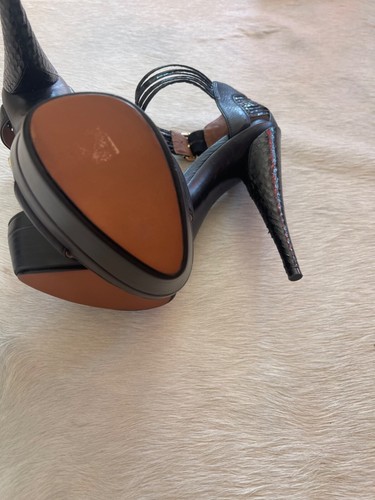 Zapatos señora nuevos cuero negro talla 40 de Rachel Zoe - Imagen 4 de 6