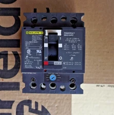 SQUARE D GJL GJL36003M01 3 POLE 3 AMP 600V POWERPACT Mag Gard Breaker