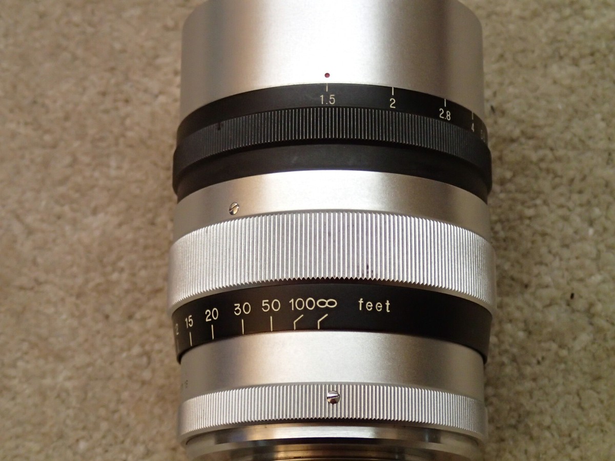 Canon 85mm f1.5 Type II Vintage LTM L39 Lens Estate Item Canon 85mm f1.5 Type II Vintage LTM L39 Lens Estate Item