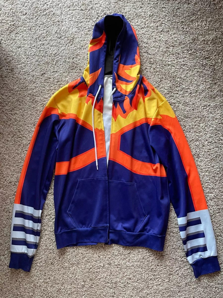 My hero academia zip up hoodie hotsell