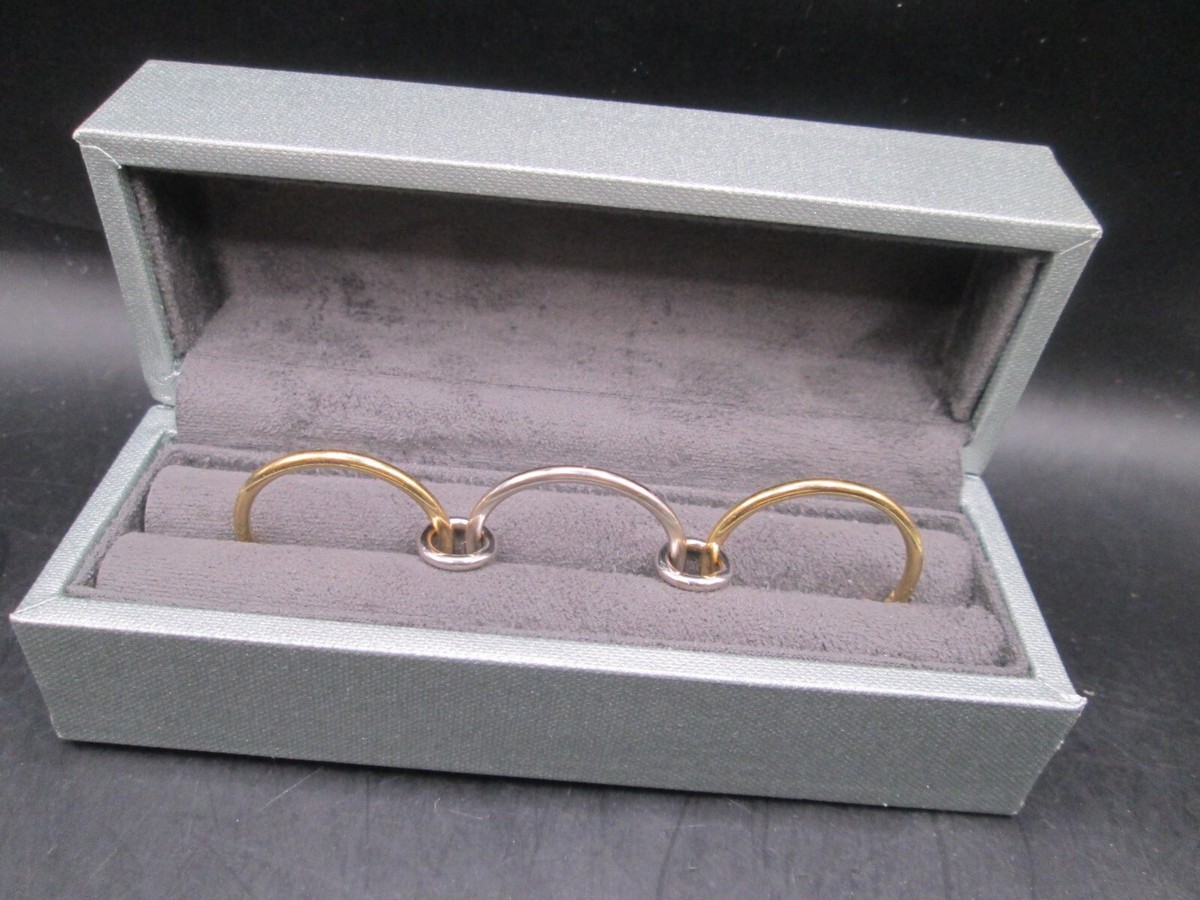 Spinelli Kilcollin 18K Gold Two Toned Connecting Rings 3