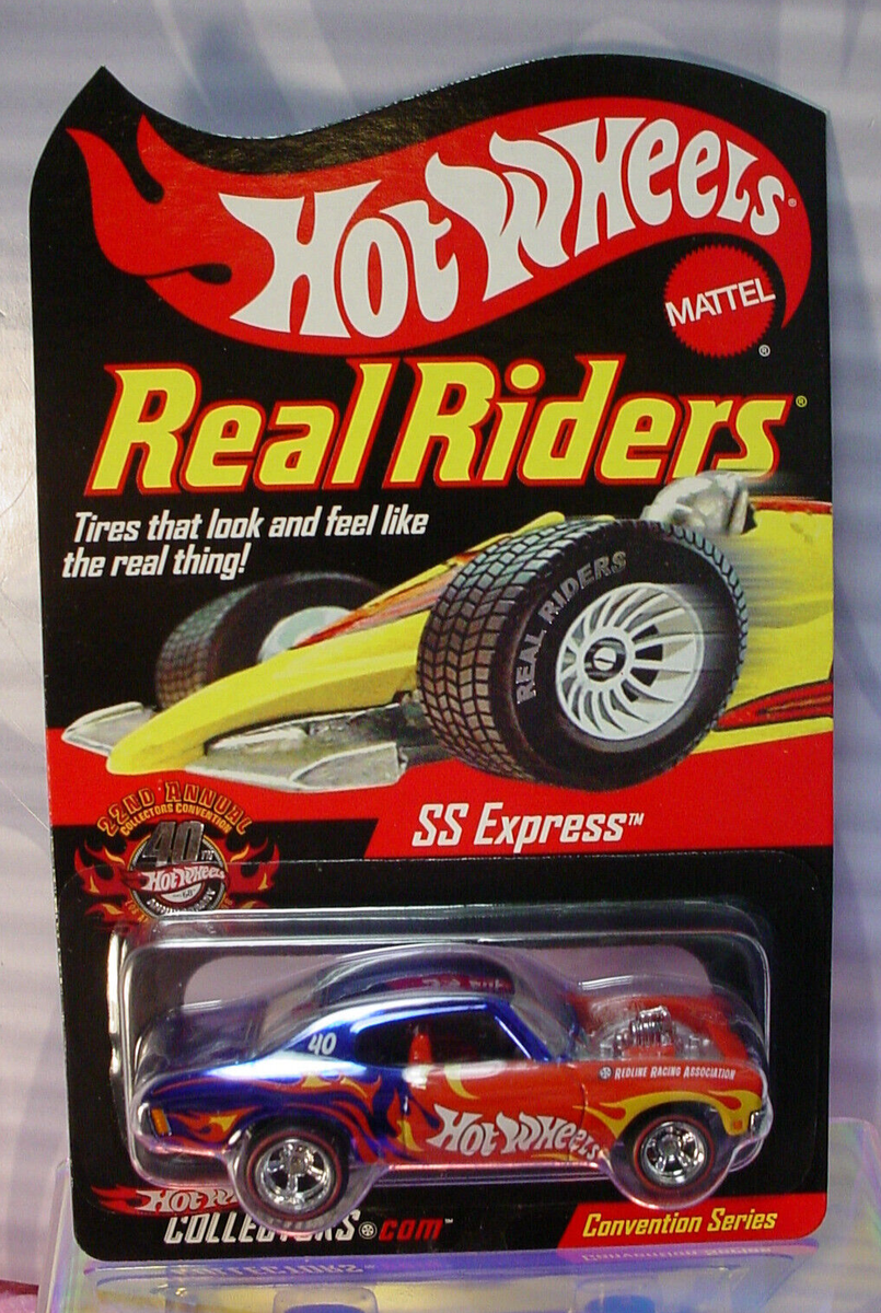 2008 RLC 22nd Convention Hot Wheels Real Riders SS EXPRESS ☆blue