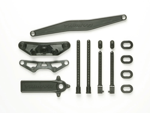 Pare-choc Avant Pour Voiture RC Tamiya TB Evolution 5 B - Référence TAM51253, Pièce Neuve