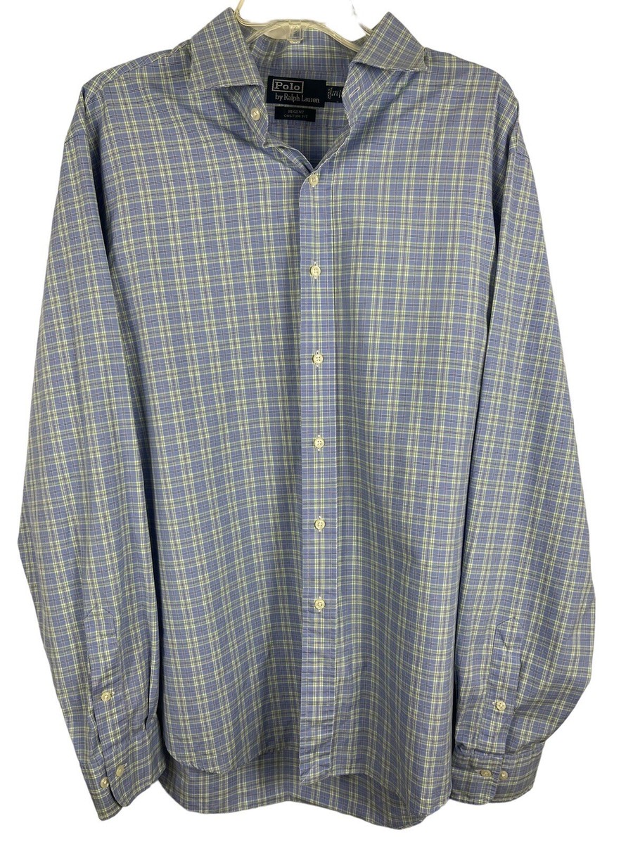 Polo Ralph Lauren Regent Custom Fit Long Sleeve Button Up 17 1/2 