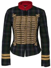 Denim & Supply Ralph Lauren Red Band Jacket Military Coat Plaid Tartan Rrl S