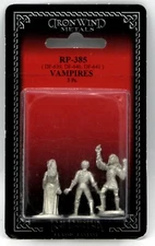 Ral Partha RP-385 Vampires (Monsters) Male & Female Undead Lords Miniatures NIB