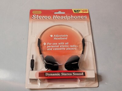 Vintage Headphones TOZAI Dynamic stereo headphones model 808490 new sealed 
