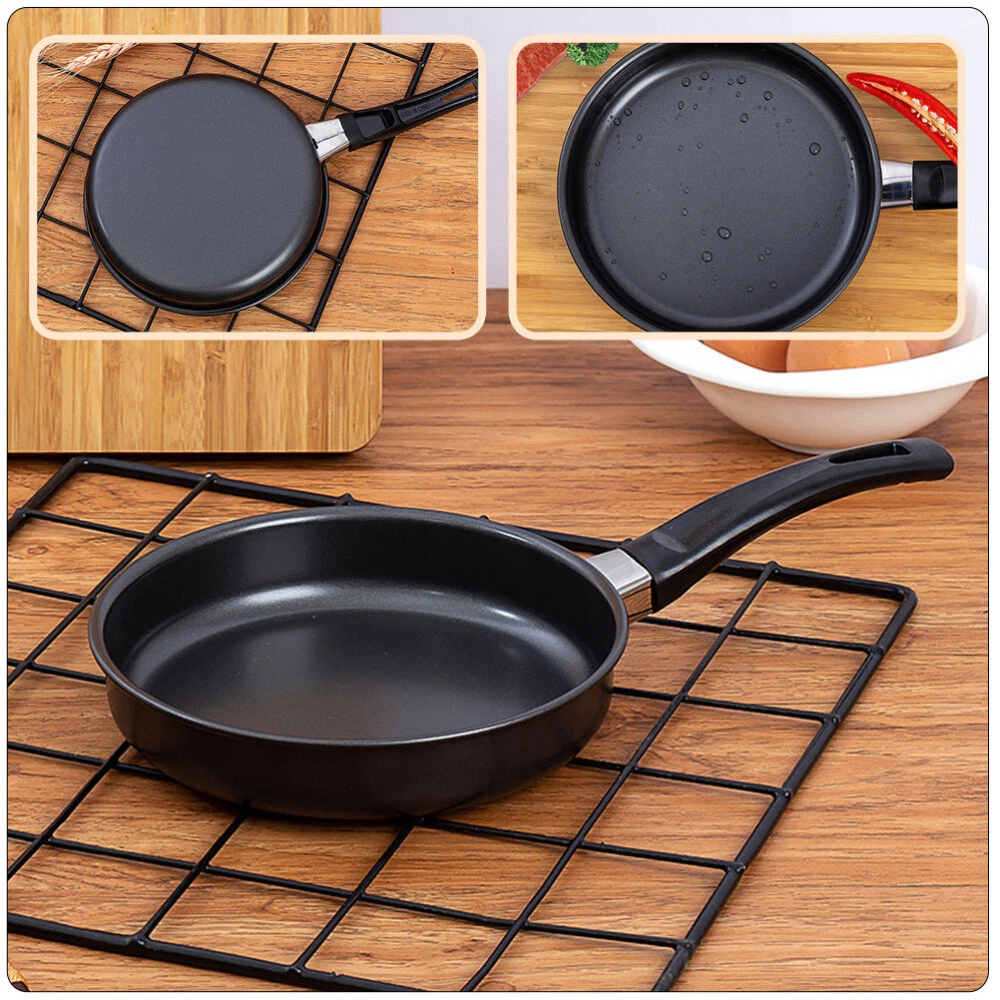 Egg Cooker Pan Rounded Non- Stick Pan Egg Skillet Pan Non- Stick Crepe Pans