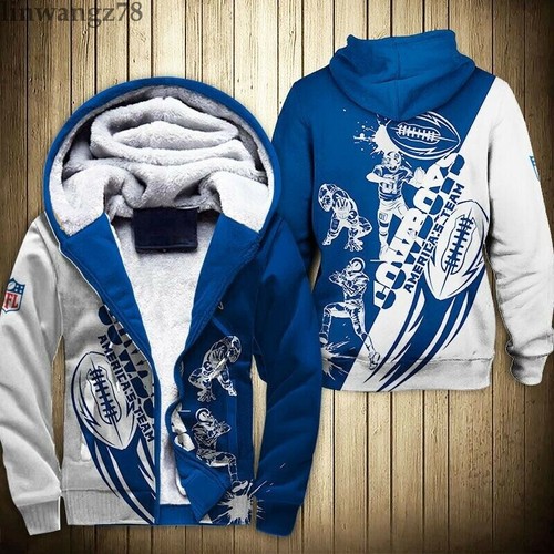 Dallas Cowboys Mens Hoodies Warm Fleece 