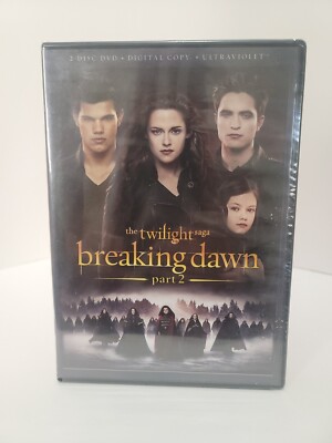 The Twilight Saga Breaking Dawn Part 2 DVD 2 Disc Digital Copy New