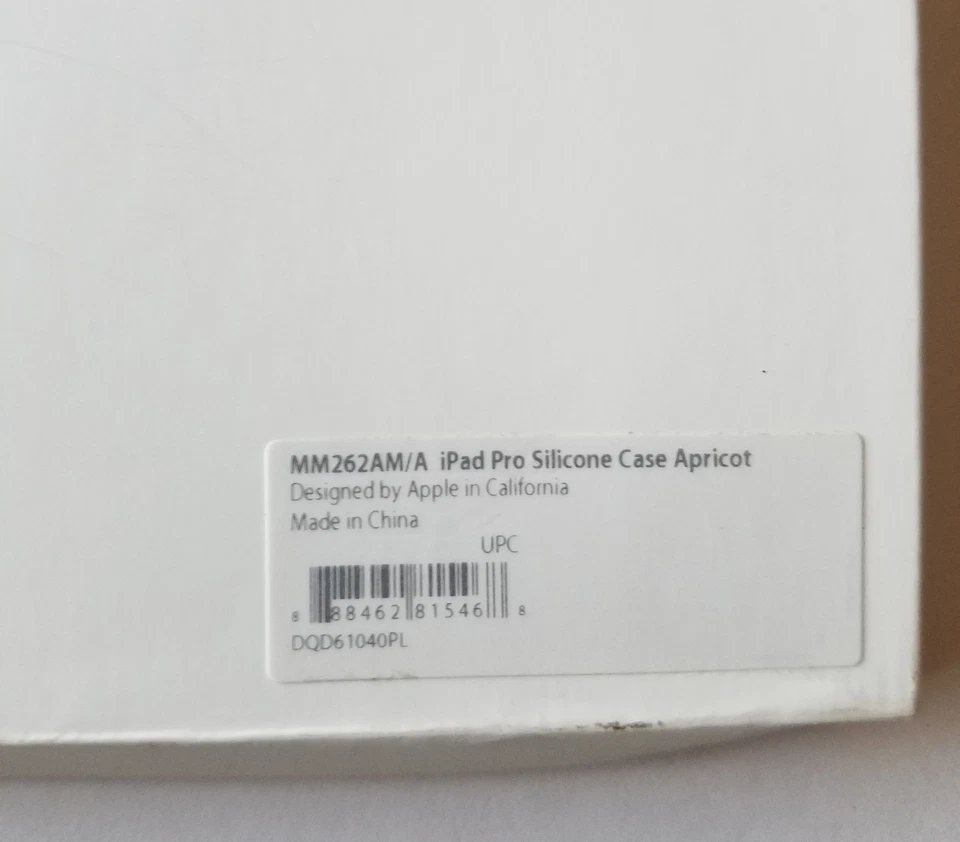 Funda de silicona Apicot Apple iPad Pro de 9,7 pulgadas con pequeño borde astillado - Ver detalles Foto 3 de 4