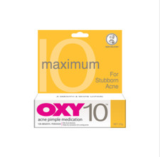 OXY 10 Maximum for Stubborn Acne Pimple Medication and Treatment 25g NEW