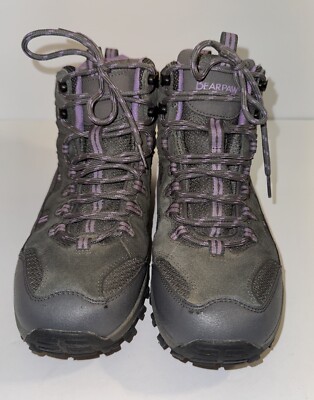 BEARPAW  Ridgewood Suede Mid Hiker Boot Purple Size 9