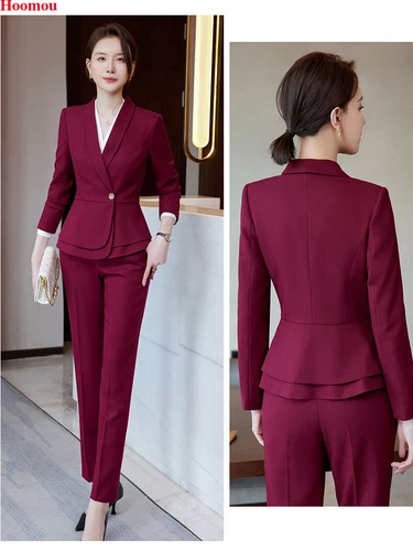 Women One Button Slim Casual Korean Business Workwear Coats Jacket Suits Blazer - Bild 12 von 33