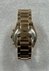 Women's Geneva Rose Gold Tone Dial Rhinestone Bezel Watch Preowned Working — photo 3