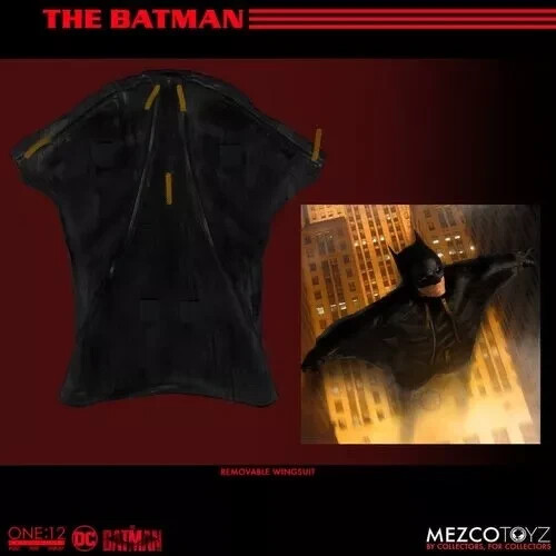Mezco The Batman One:12 Collective Batman Action Figure - Picture 3 of 8