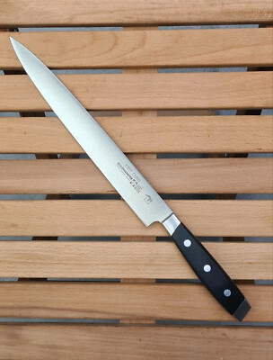First Class Schinkenmesser / Spitzmesser Goldhamster 26cm Solingen