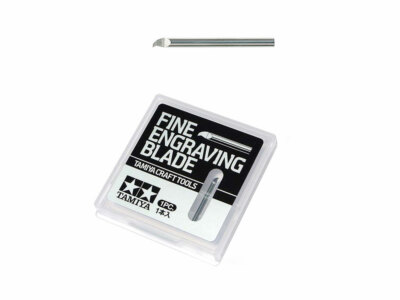Tamiya 74147 0.4mm Fine Engraving Blade Model Carving Modeling Craft Tools