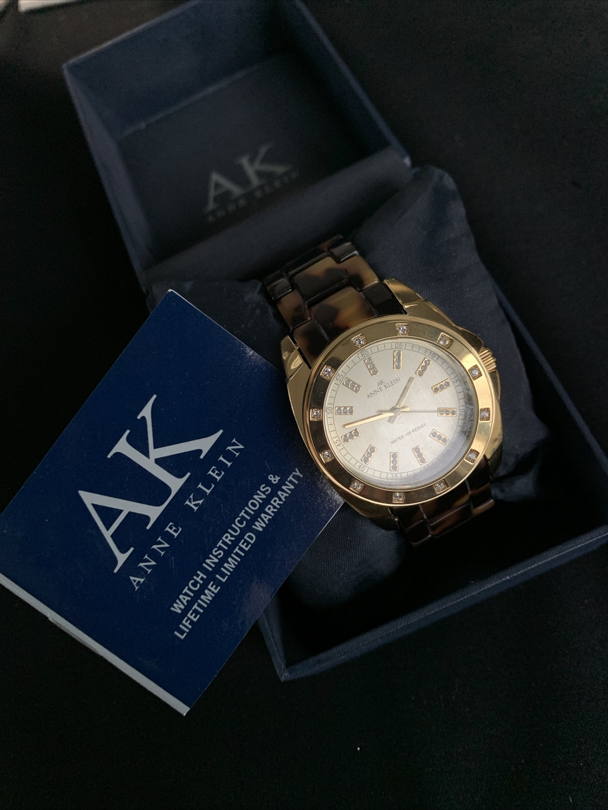 Anne Klein Y121E Women’s Watch Quartz 3ATM Leopar… - image 9