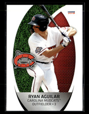 Ryan Aguilar 2018 Carolina Mudcats Team Set