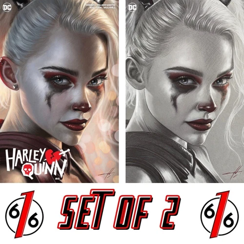 🔥 HARLEY QUINN 41 CARLA COHEN 616 Trade Dress & Virgin AB Variant Set LTD 1500