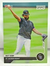 Matt Kemp 2020 Topps Now Summer Camp Edition Wave 2 #OD-493 - ROCKIES - SP /1363