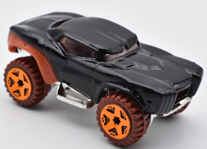 风火轮原型漫威 HULK 角色汽车黑色。 不完整底座 — 第 3/4 张图片