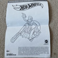Anleitung Hot Wheels Mattel  DRB30 CD70 1100922659 12D