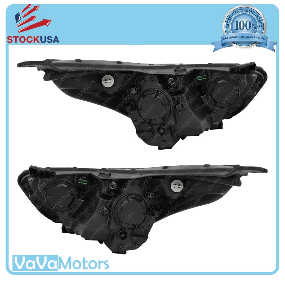 Conjunto de faros para sedán Kia Forte 2019 2020 2021 con LED DRL izquierda derecha 2 piezas Foto 2 de 4