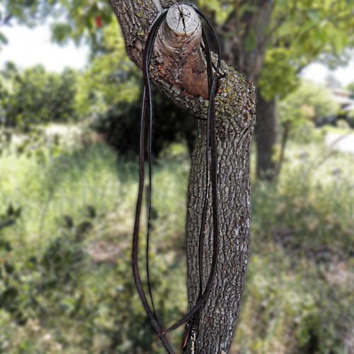 Rick Wheat Nouvel Headstall Training Bitless Bosal Hackamore with Split Reins - Picture 9 of 9