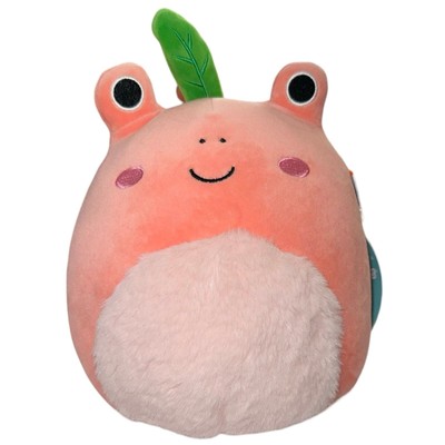 NWT Squishmallow 8  Fatima the Peach Frog - Kelly Toy