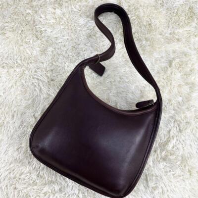 バッグ Vintage Coach Ergo Shopper Shoulder Bag COACH Vintage Mini Ergo Leather Shoulder Bag in RARE