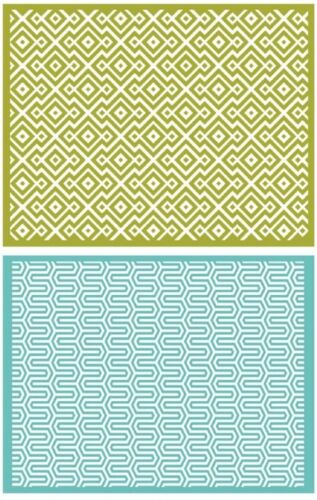 Quickutz/Lifestyle Crafts EF0014  "Sequence 2  Embossing Folders 4.25"x 5.5" NEW - Picture 1 of 1