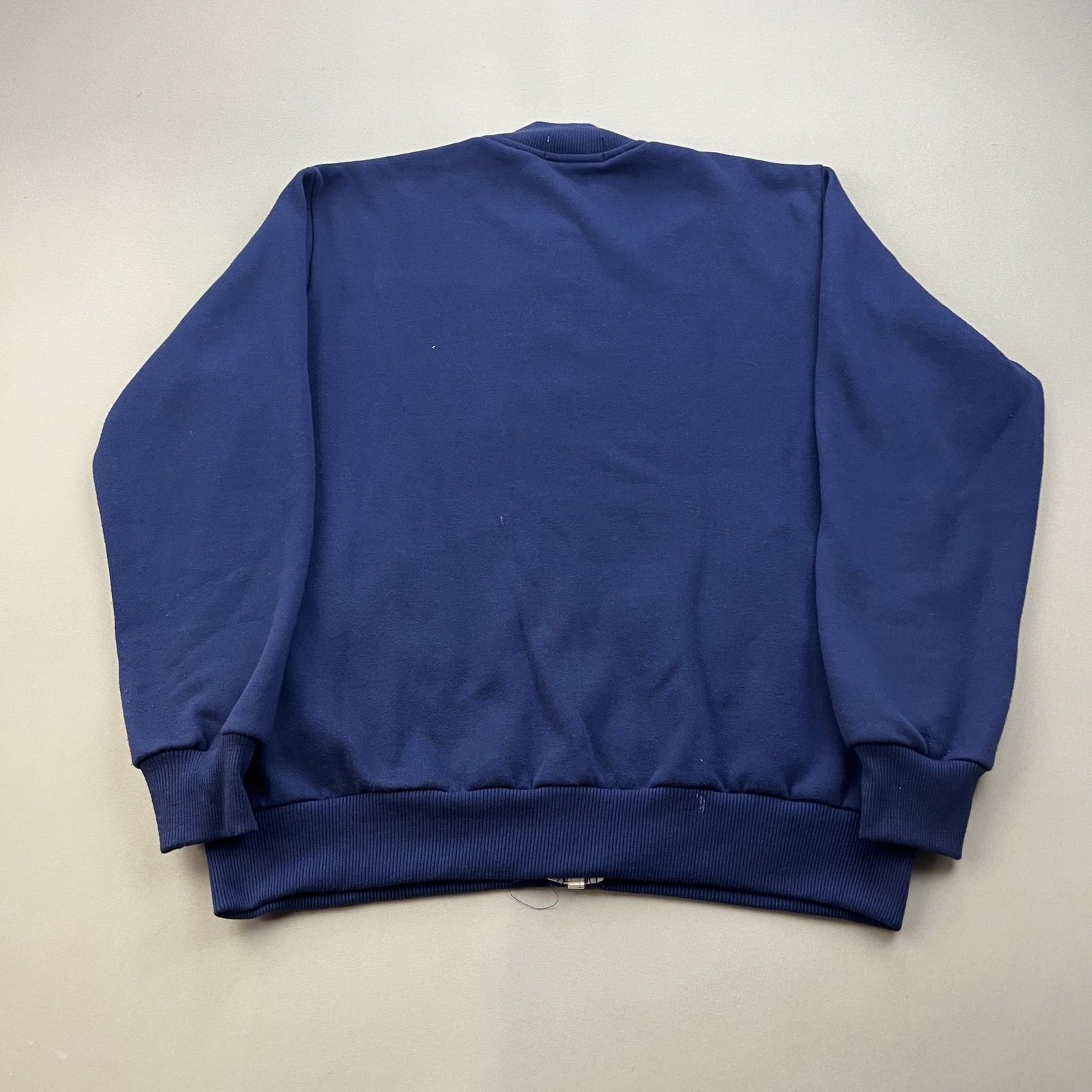 Giacca felpa vintage Fila Track uomo grande blu bomber palestra corsa full zip anni 90