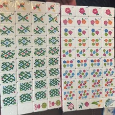 160Pcs American Mahjong Tiles 4-Layer Acrylic Bright red Engraved Set Fast ship