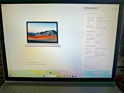 SURFACE BOOK 2 1793 15