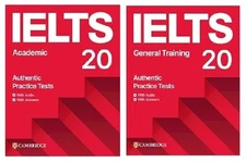 COMBO- IELTS 20 Academic + IELTS 20 General Training by Cambridge